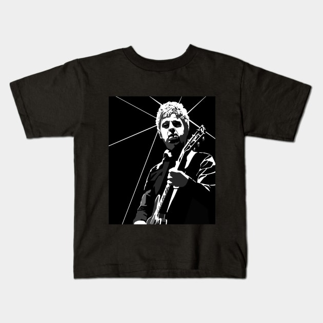 Rock n Roll Star #2 Kids T-Shirt by SiSuSiSu